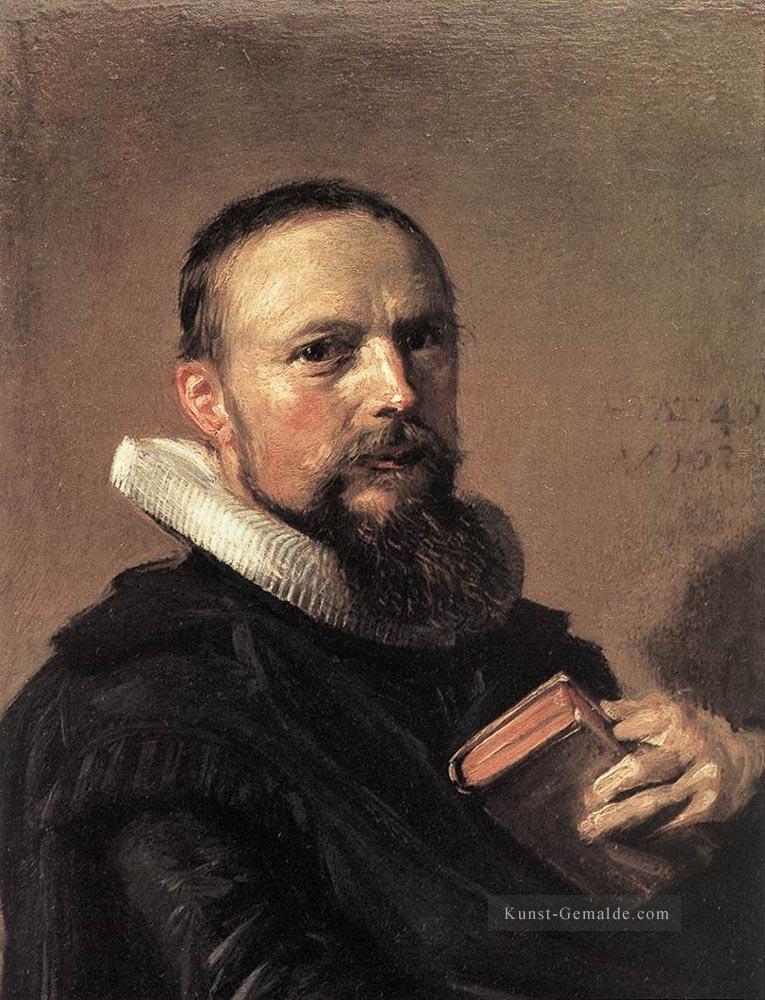 Samuel Ampzing Porträt Niederlande Goldenes Zeitalter Frans Hals Ölgemälde